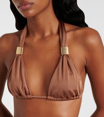 Top bikini Grasse con scollo all’americana | Heidi Klein