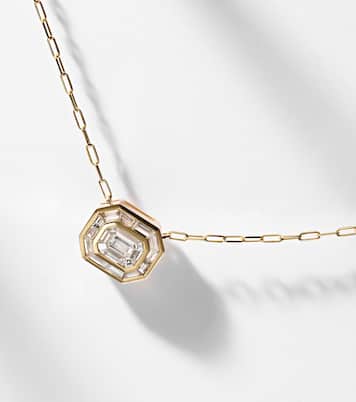 Collier Illusion en or 18 ct et diamants | Shay Jewelry