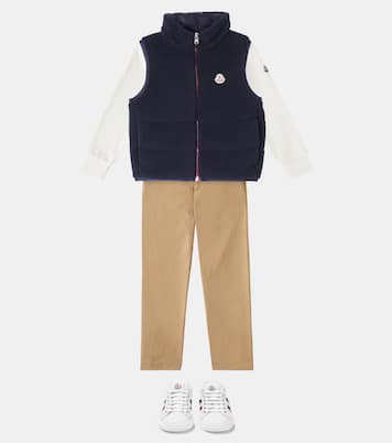 Weste Orin aus Faux Shearling | Moncler Enfant