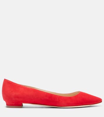 BB suede ballet flats | Manolo Blahnik