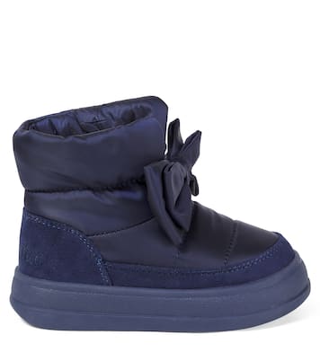 Bow-details ankle boots | Monnalisa