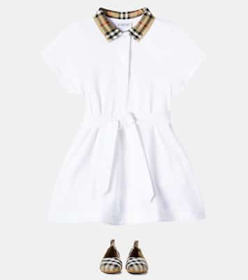 Burberry Check cotton polo dress | Burberry Kids