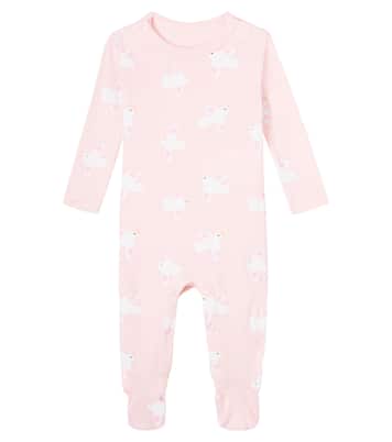 Baby printed cotton onesie and bodysuit set | Stella McCartney Kids