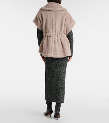 Cape Newbab en alpaga, laine et soie  | Max Mara