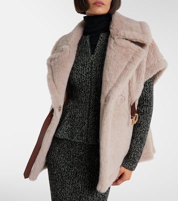 Cape Newbab en alpaga, laine et soie  | Max Mara