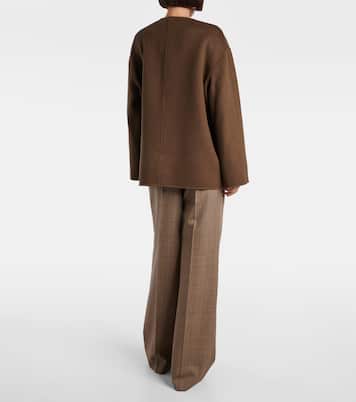Mandarin wool jacket | Róhe