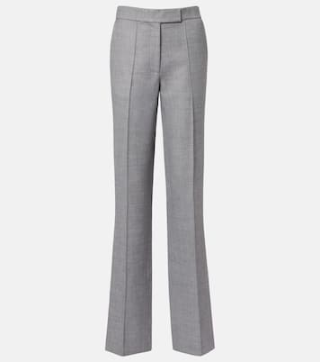 Mid-rise straight pants | Alex Perry