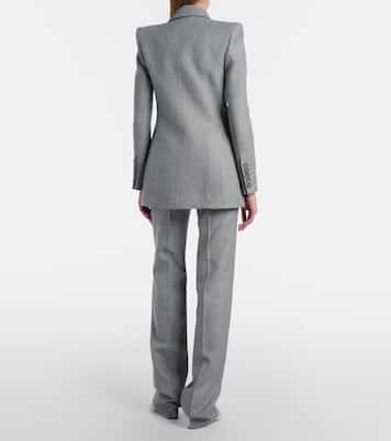 Mid-rise straight pants | Alex Perry