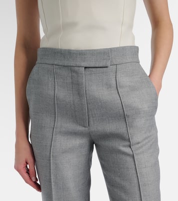 Mid-rise straight pants | Alex Perry