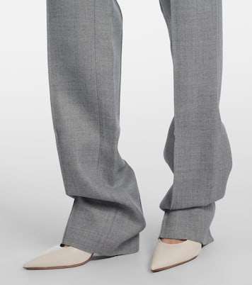 Mid-rise straight pants | Alex Perry