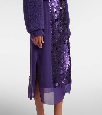 Cambo sequined midi skirt | Joseph