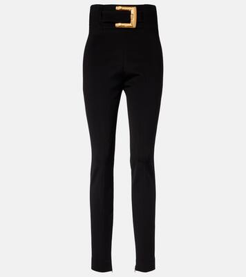High-rise slim pants | Balmain