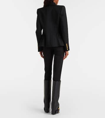 High-rise slim pants | Balmain