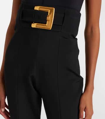 High-rise slim pants | Balmain