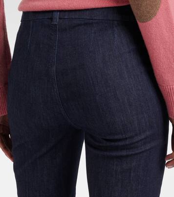 Schmale Hose Diana aus einem Baumwollgemisch | 'S Max Mara