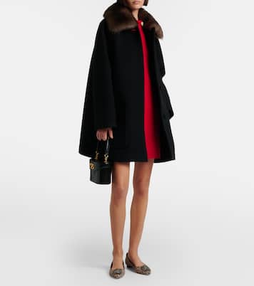 Hangisi calf hair ballet flats | Manolo Blahnik