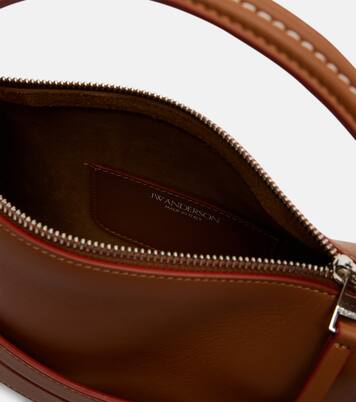 Loafer leather top-handle bag | JW Anderson