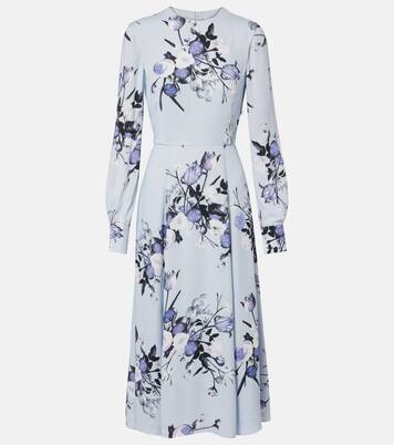 Floral midi dress | Erdem