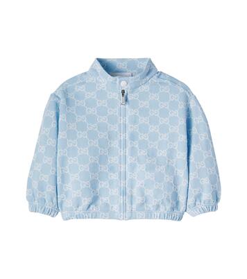 Baby GG cotton piqué jacket | Gucci Kids