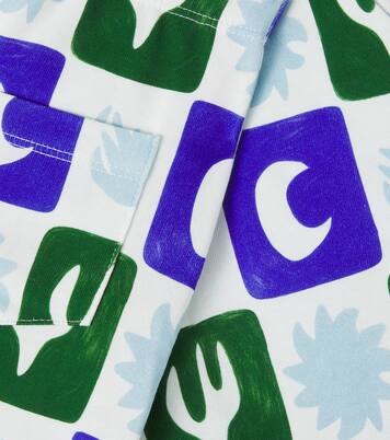 Bermuda imprimé en coton mélangé | Fábula