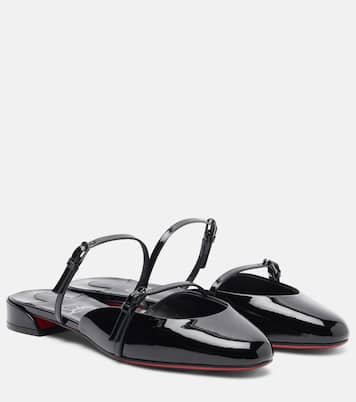 Jane Nina patent leather mules | Christian Louboutin