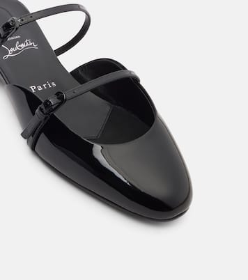 Jane Nina patent leather mules | Christian Louboutin