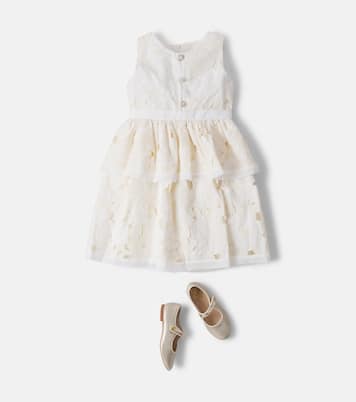 Cotton broderie anglaise dress | Patachou