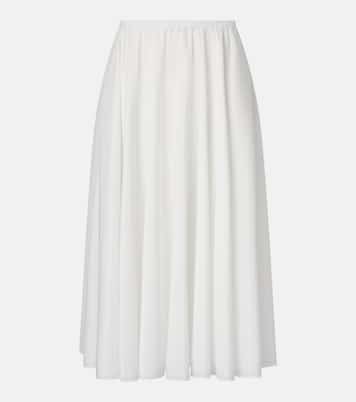 High-rise midi skirt | Norma Kamali