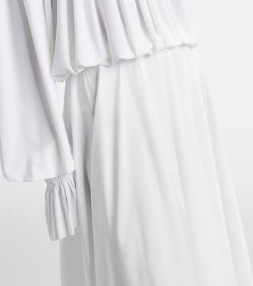 High-rise midi skirt | Norma Kamali