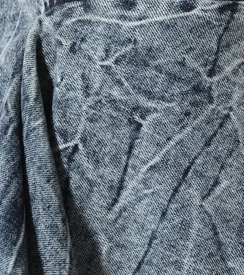 Falda midi asimétrica de jeans | Balenciaga