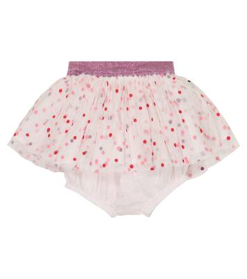 Bébé – Jupe bloomer en coton et tulle à pois | Stella McCartney Kids