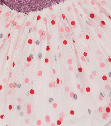 Bébé – Jupe bloomer en coton et tulle à pois | Stella McCartney Kids