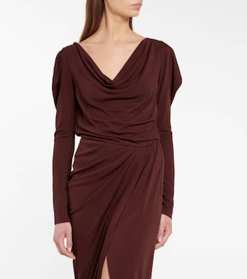 Shoshana cowl-neck midi dress | Altuzarra