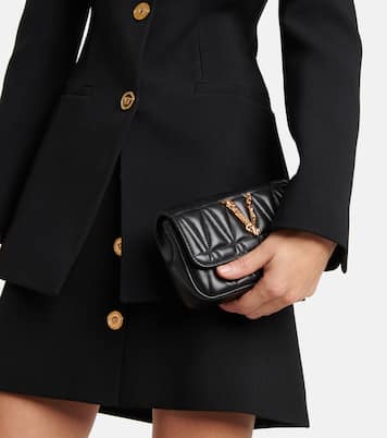 Borsa a spalla Virtus Small in pelle | Versace