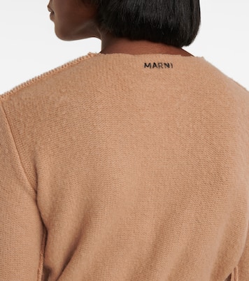 Belted wool and cashmere cardigan | Marni