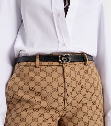 Cinturón GG Marmont de piel | Gucci