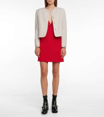 Wool-blend jacket | Miu Miu