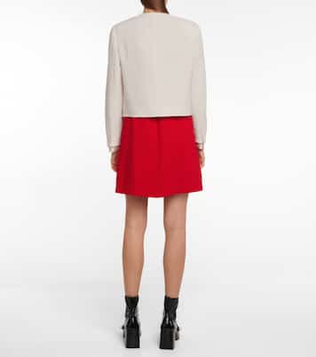 Wool-blend jacket | Miu Miu