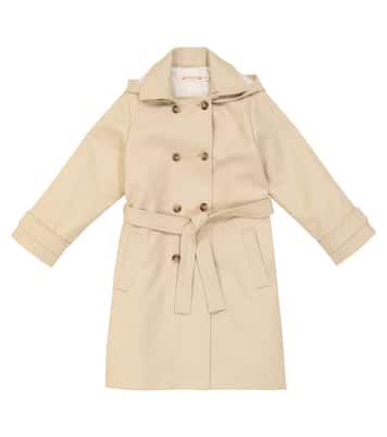 Trenchcoat Tori aus Baumwolle und Leinen | Bonpoint