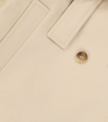 Trenchcoat Tori aus Baumwolle und Leinen | Bonpoint