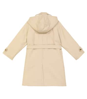 Trenchcoat Tori aus Baumwolle und Leinen | Bonpoint
