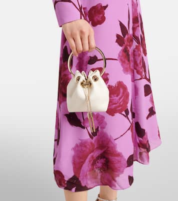Bucket-Bag Bon Bon Micro aus Leder | Jimmy Choo