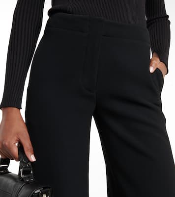 Jupe-culotte en crêpe à plumes | Proenza Schouler