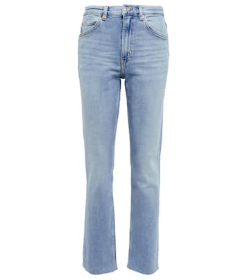 Jeans rectos de tiro alto | Re/Done