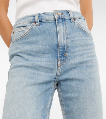 Jeans rectos de tiro alto | Re/Done