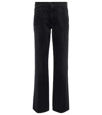 Jean droit Carlyl à taille mi-haute | The Row