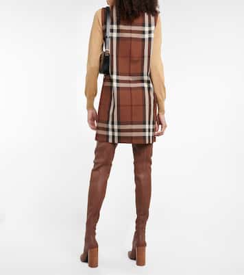 Minikleid aus einem Wollgemisch | Burberry