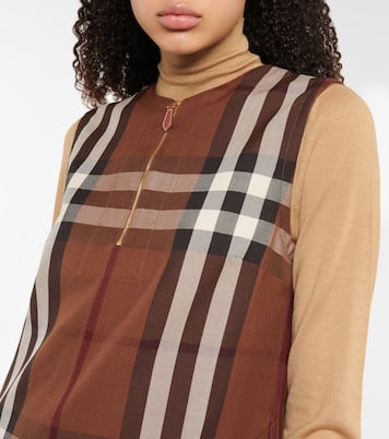 Minikleid aus einem Wollgemisch | Burberry
