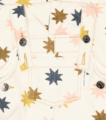 Baby - Salopette Marina in denim stampato | The New Society