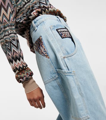 High-rise wide-leg jeans | Missoni